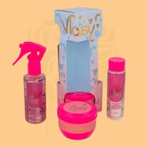 Estuche x 3 Celeste